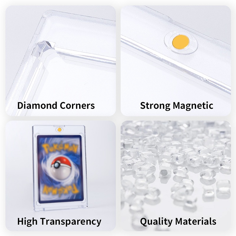 130 PT Custom Trading Game Card Penny Sleeve Magnetic Card (4)