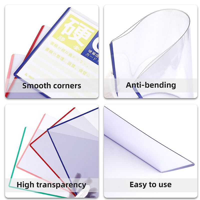 Custom High Quality PVC Hard Card Case Plastic ID Card Holder1