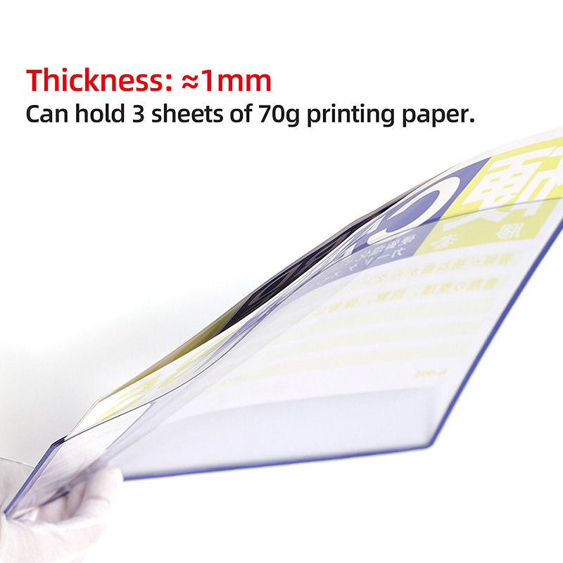 Custom High Quality PVC Hard Card Case Plastic ID Card Holder3