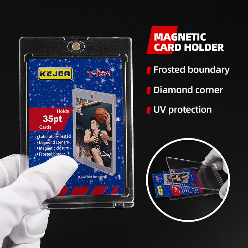 High Value Magnetic Badge Holder Waterproof Fade Resistant Display (14)