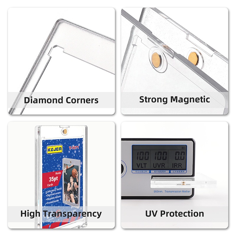 High Value Magnetic Badge Holder Waterproof Fade Resistant Display (16)