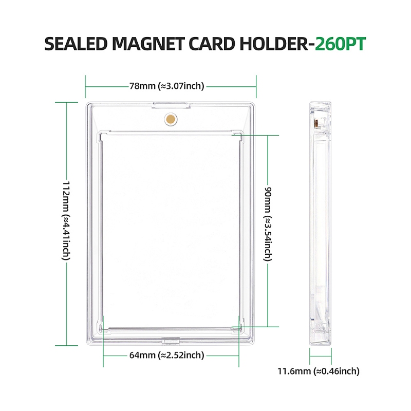 Kejea 260PT High Transparent Magnetic Card (1)