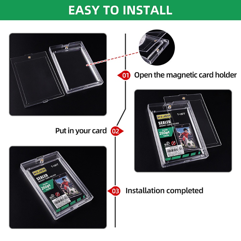 Kejea 260PT High Transparent Magnetic Card (11)