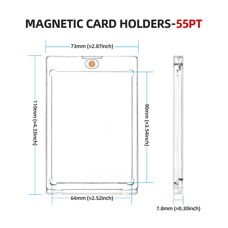 Kejea 55pt Crystal Clear Magnetic Card (7)