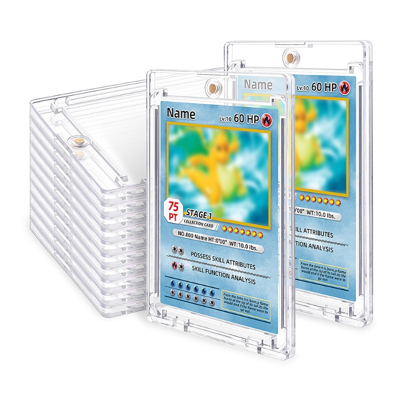 Kejea 75PT UV Protection Hard Plastic One Touch Magnetic Card (11)