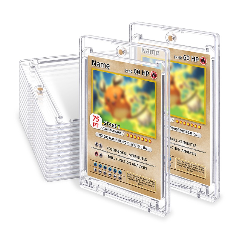 Kejea 75PT UV Protection Hard Plastic One Touch Magnetic Card (12)