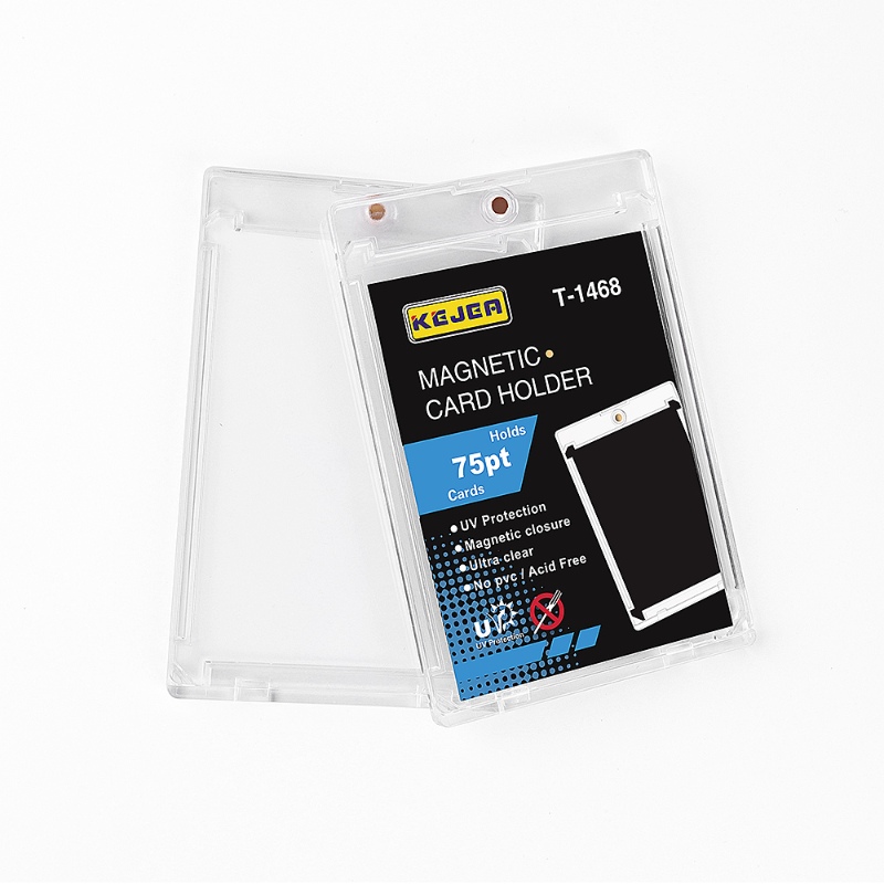 Kejea 75PT UV Protection Hard Plastic One Touch Magnetic Card (14)