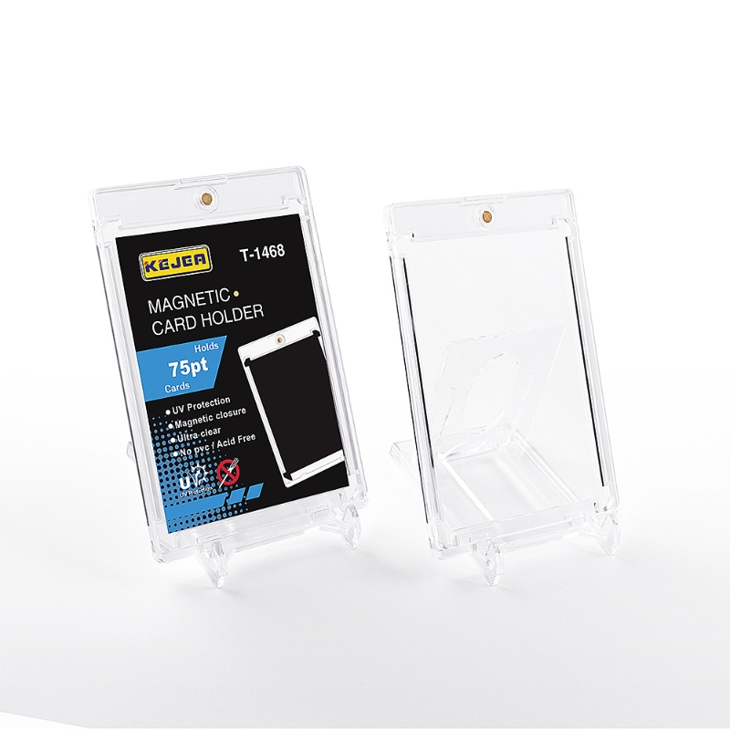 Kejea 75PT UV Protection Hard Plastic One Touch Magnetic Card (17)