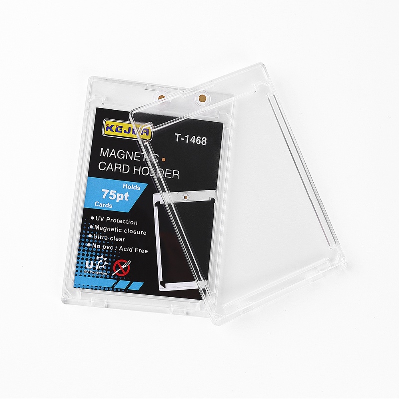 Kejea 75PT UV Protection Hard Plastic One Touch Magnetic Card (9)