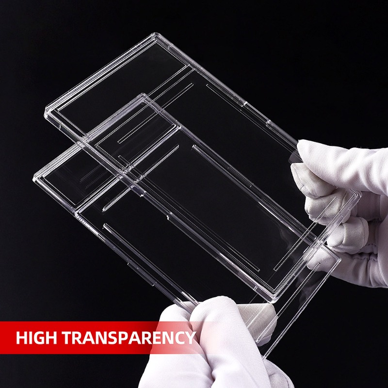 Kejea New Wholesale Premium Graded Badge Holder Ultra Clear Hard Plastic for Collecting Sports Trading Game Cards (10)