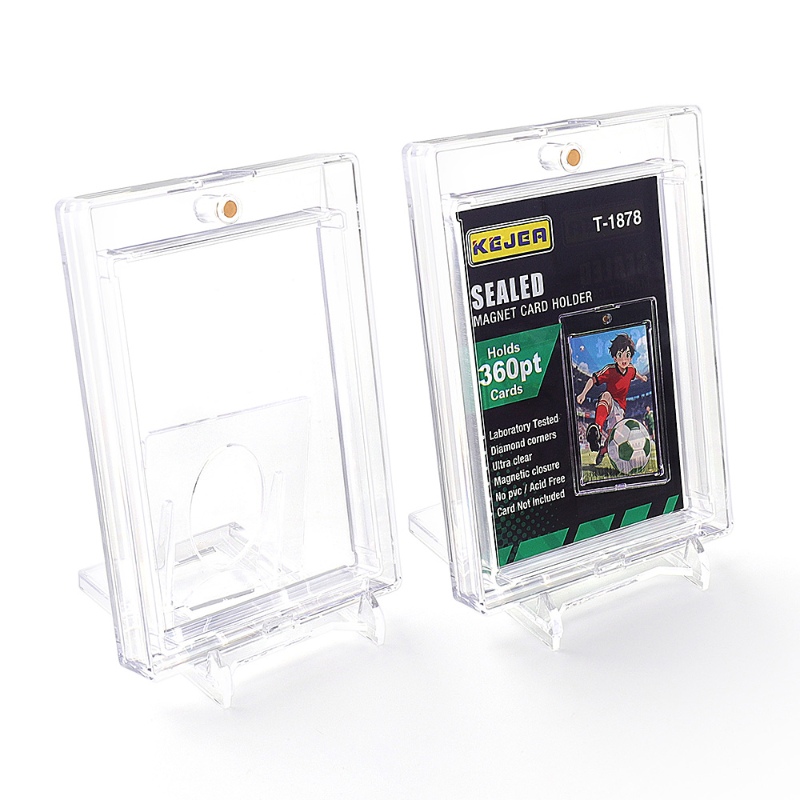 Kejea Sealed Magnetic Card Holder 360pt Ultra Transparent UV Resistant Ultra Thick Card (15)