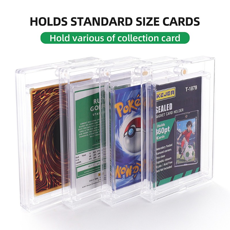 Kejea Sealed Magnetic Card Holder 360pt Ultra Transparent UV Resistant Ultra Thick Card (3)