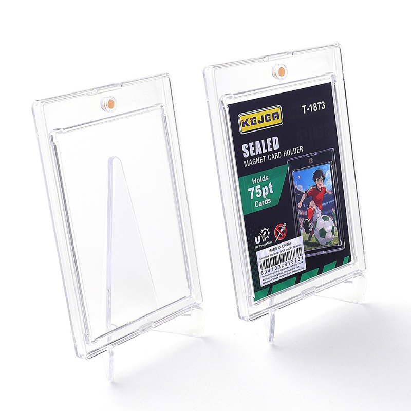 Kejea Sealed Magnetic Card Holder 75pt Ultra-Transparent UV-Resistant Collectible Card Holder (15)