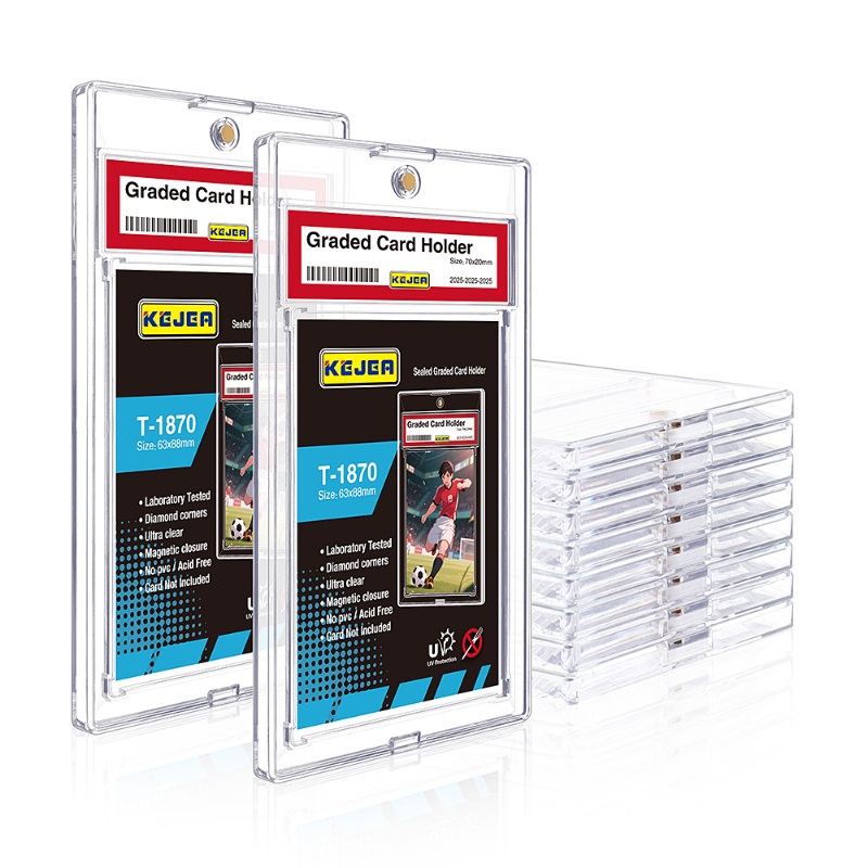 New Sealed Graded Card Holder Magnetic Card Case Game Trading Card (5)