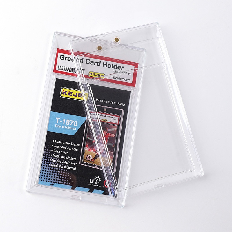 New Sealed Graded Card Holder Magnetic Card Case Game Trading Card (9)
