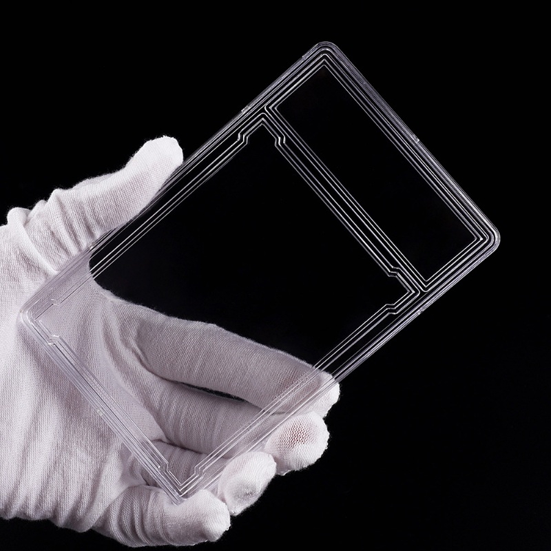 New top-loading transparent plastic hard-shell card case (9)