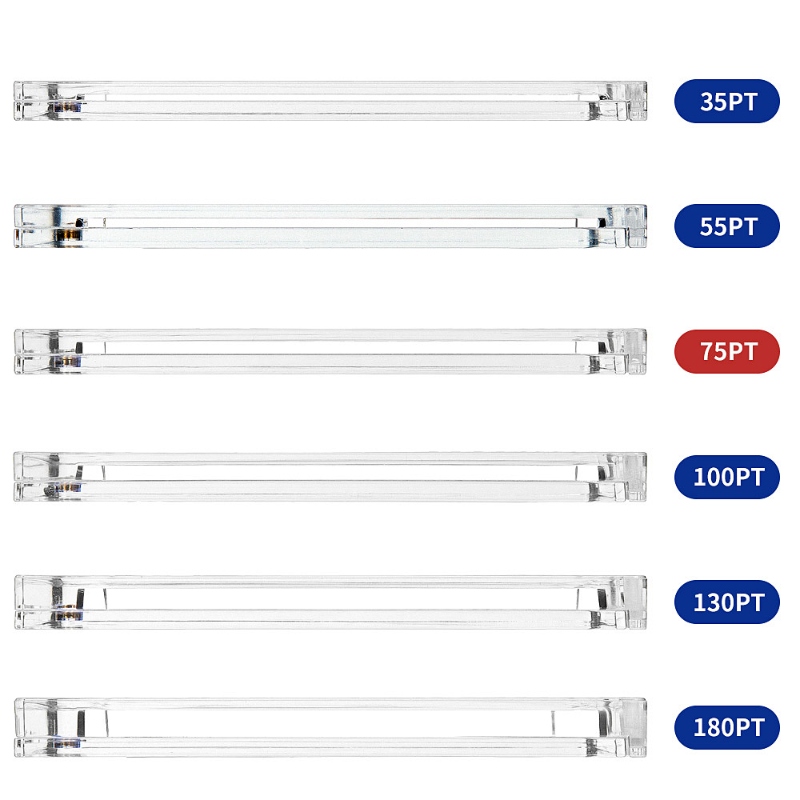 One Touch Hard Plastic Card Protector Transparent Card Cover Protective Cases (1)