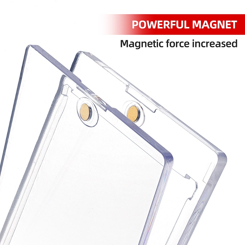 One Touch Hard Plastic Card Protector Transparent Card Cover Protective Cases (16)