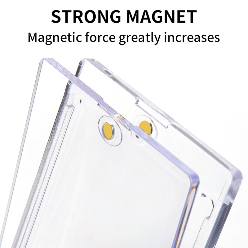 One Touch Hard Plastic Card Protector Transparent Card Cover Protective Cases (23)