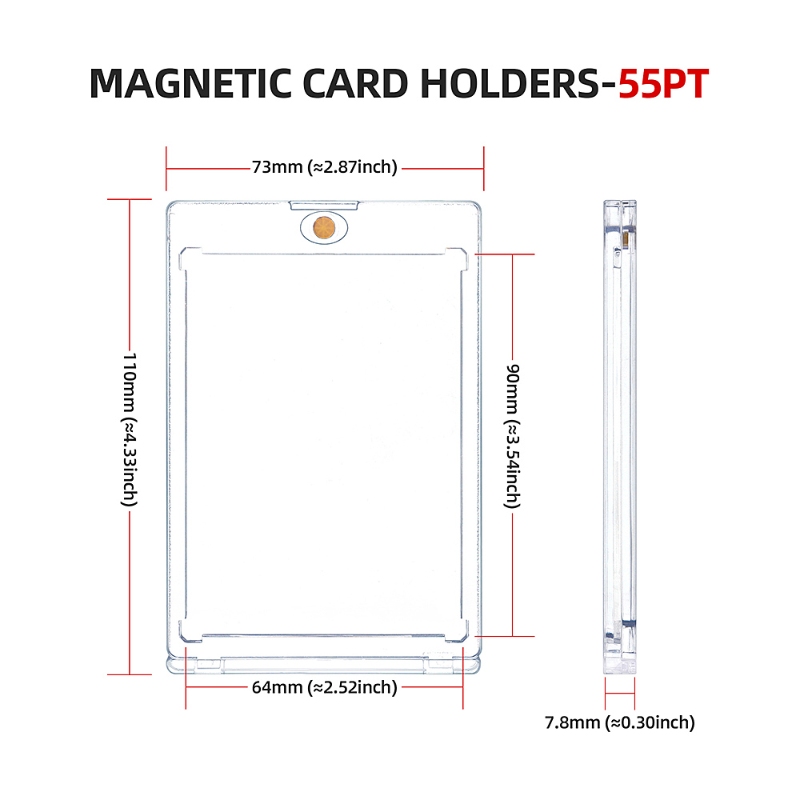 One Touch Magnetic Card Holder (10)