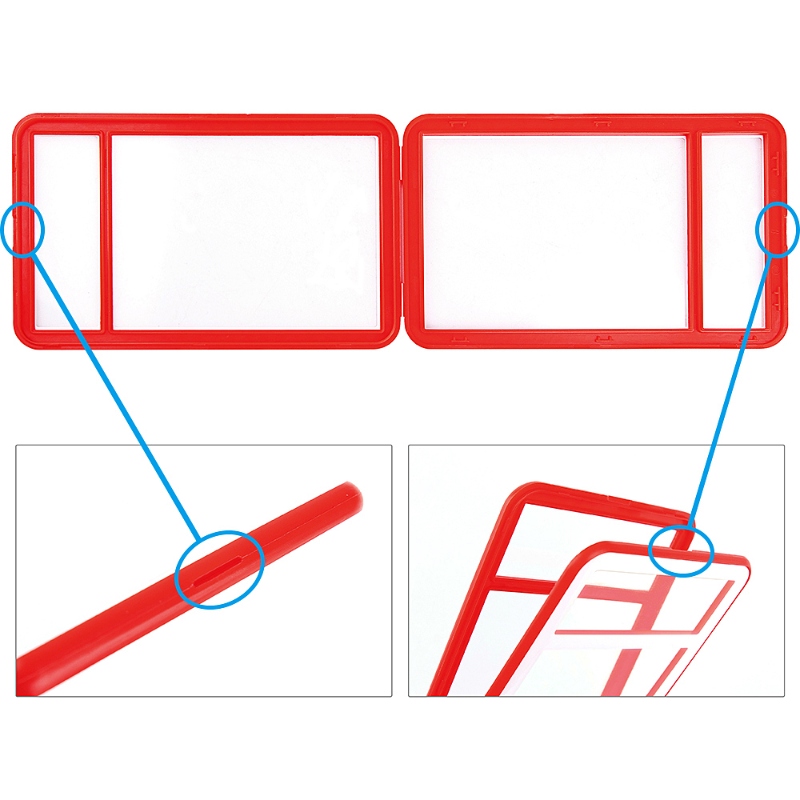 Plastic Graded Card Slab Bumpers Protector Display Graded Trading Cards (16)