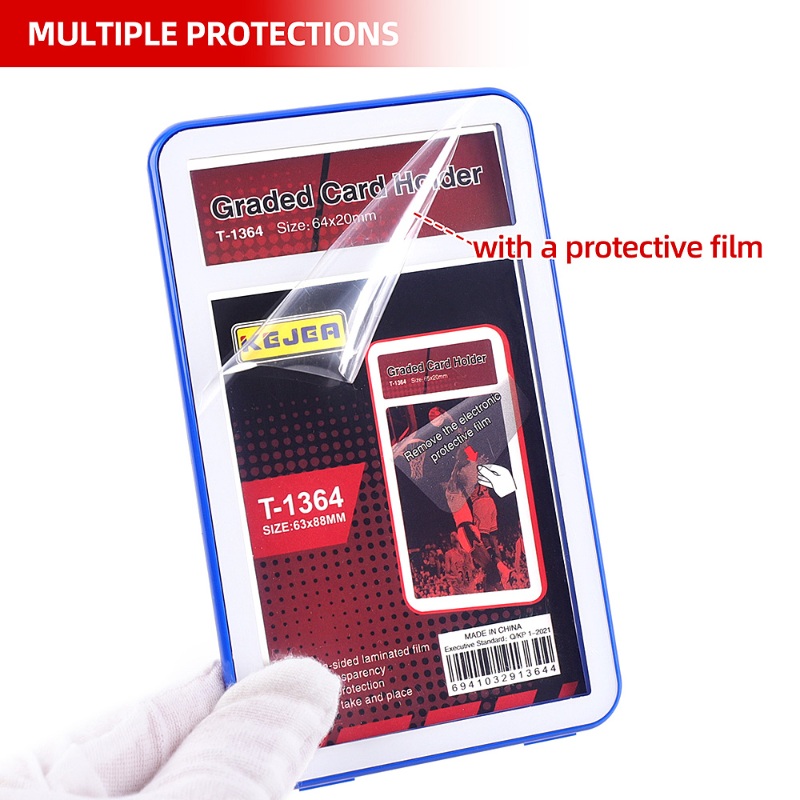 Plastic Graded Card Slab Bumpers Protector Display Graded Trading Cards (20)