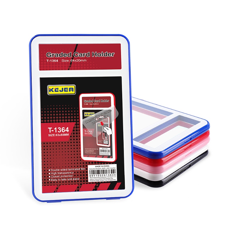 Plastic Graded Card Slab Bumpers Protector Display Graded Trading Cards (24)