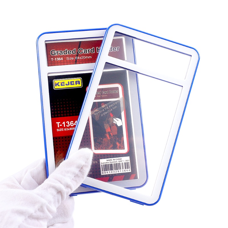 Plastic Graded Card Slab Bumpers Protector Display Graded Trading Cards (25)