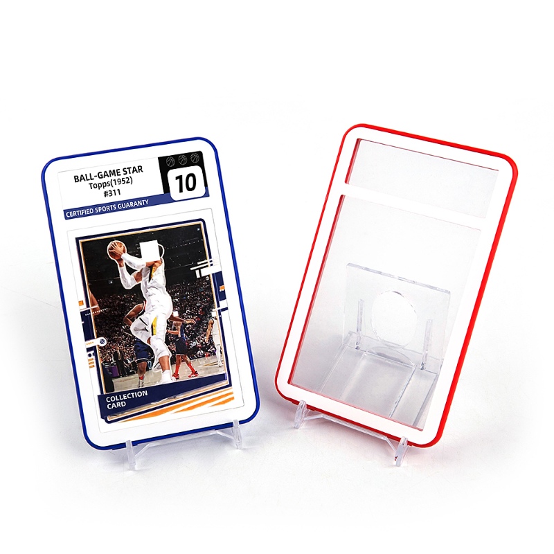 Plastic Graded Card Slab Bumpers Protector Display Graded Trading Cards (9)