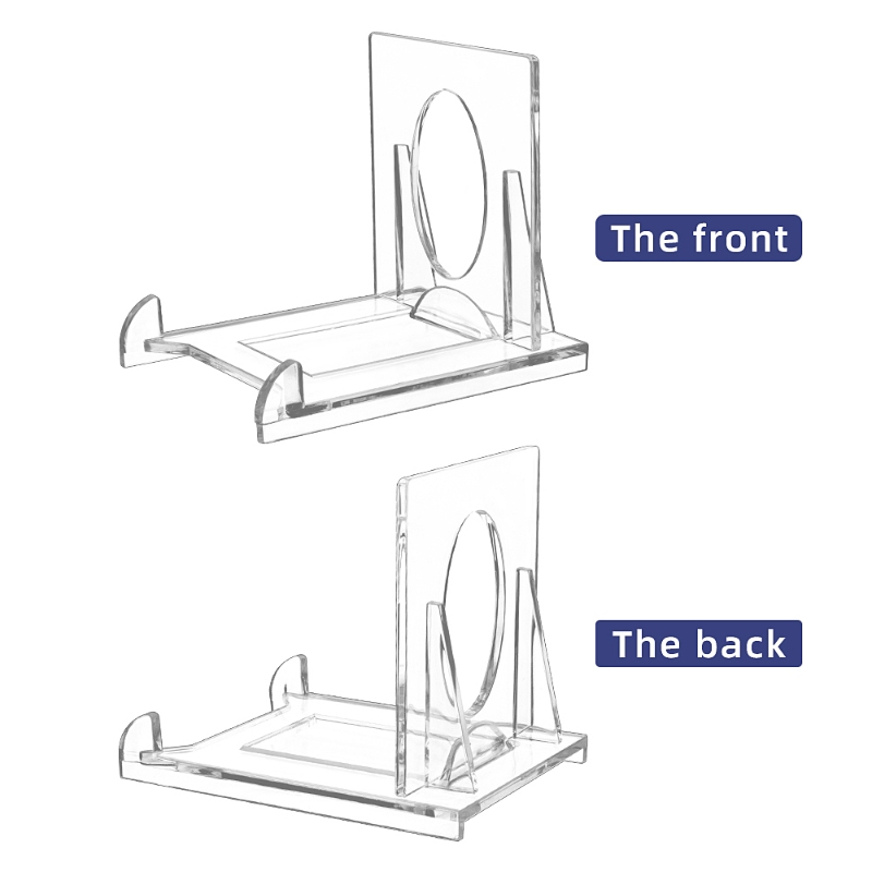 Plastic Mini Slab Stand Easel Clear Sliding Display 35PT Trading Game Sport Card Display Stand (11)