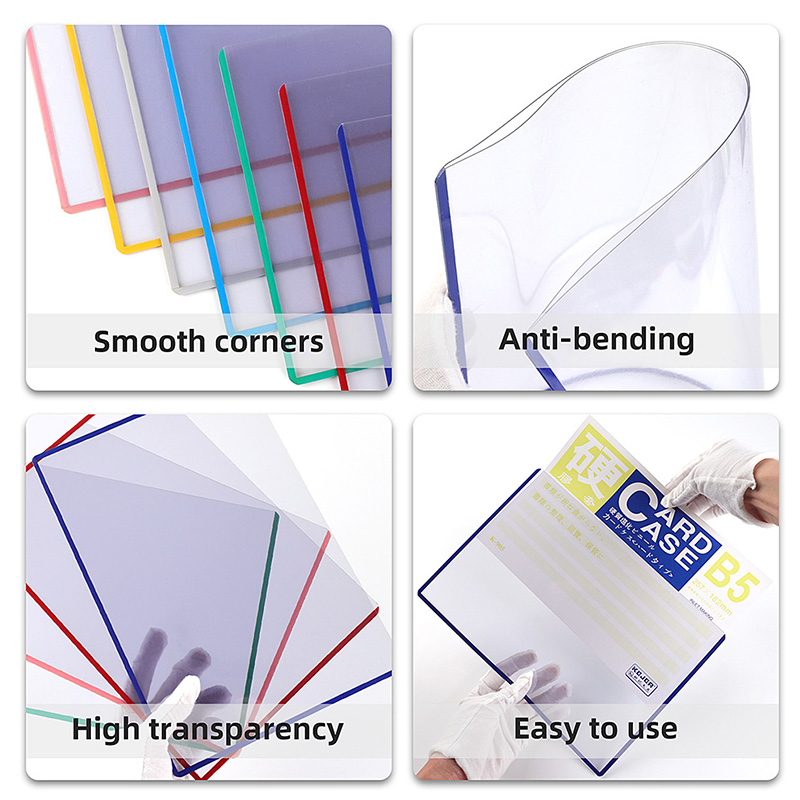 Rigid Print Protector Clear Rigid Plastic Paper Protectors Photo Plastic Sleeve for Document Sheet Protector1