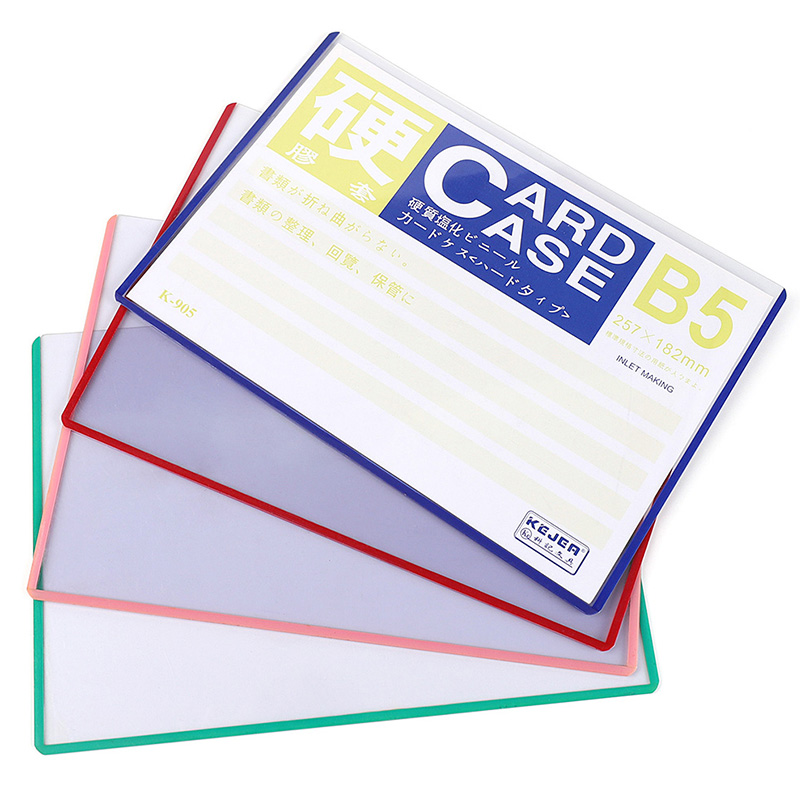 Rigid Print Protector Clear Rigid Plastic Paper Protectors Photo Plastic Sleeve for Document Sheet Protector3