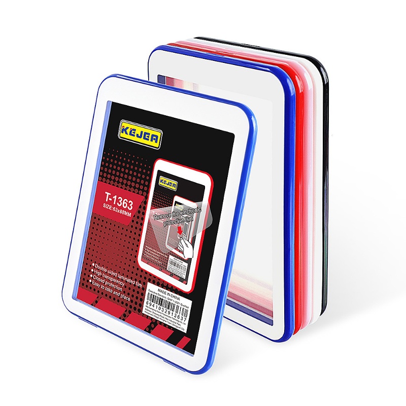 Standard Size Board Game Card Sleeve Card Brick Trading Card Holder Clear Protective Sleeve Holder (15)