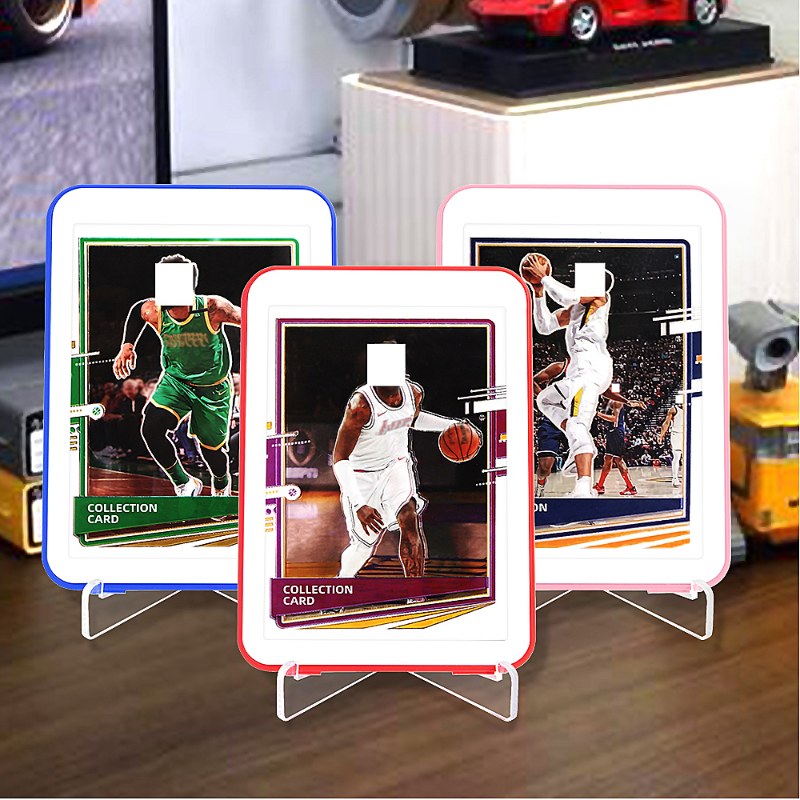 Standard Size Board Game Card Sleeve Card Brick Trading Card Holder Clear Protective Sleeve Holder (3)