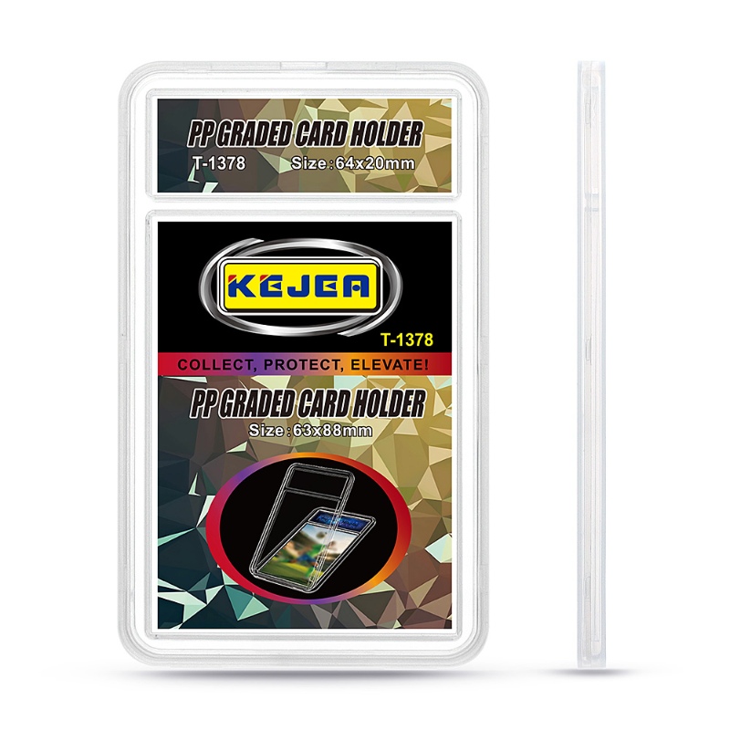 Transparent PP Graded Trading Card Sport Holder Baseball Graded Card Slab Psaed Slab Protector Cases (19)