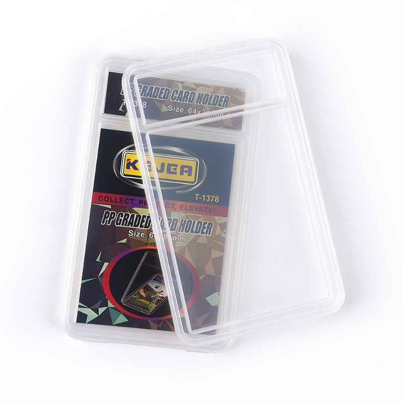 Transparent PP Graded Trading Card Sport Holder Baseball Graded Card Slab Psaed Slab Protector Cases (22)