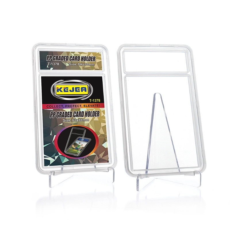 Transparent PP Graded Trading Card Sport Holder Baseball Graded Card Slab Psaed Slab Protector Cases (23)