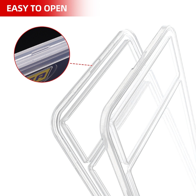 Transparent PP Graded Trading Card Sport Holder Baseball Graded Card Slab Psaed Slab Protector Cases (24)