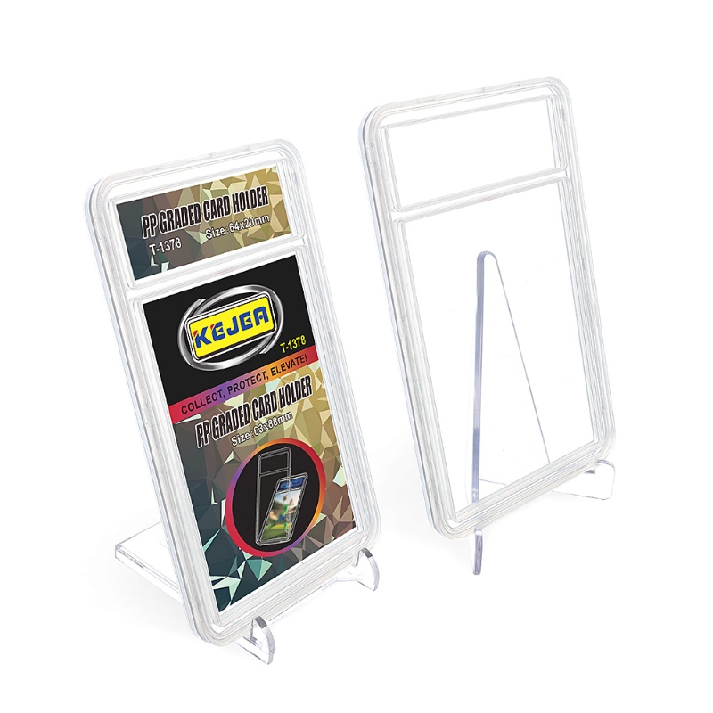 Transparent PP Graded Trading Card Sport Holder Baseball Graded Card Slab Psaed Slab Protector Cases (25)