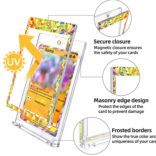 Custom Colorful One Touch Magnetic Card4