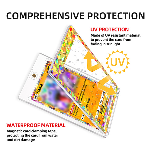 Custom Colorful One Touch Magnetic Card5