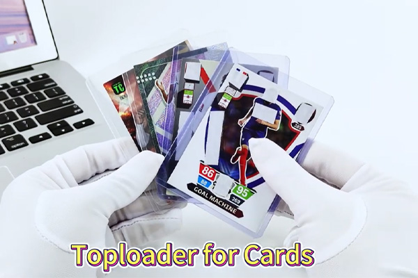 Super Clear Regular for Standard Card Slightly Flexible Top Loader Card Sleeves Premium Hard Plastic Card Protectors