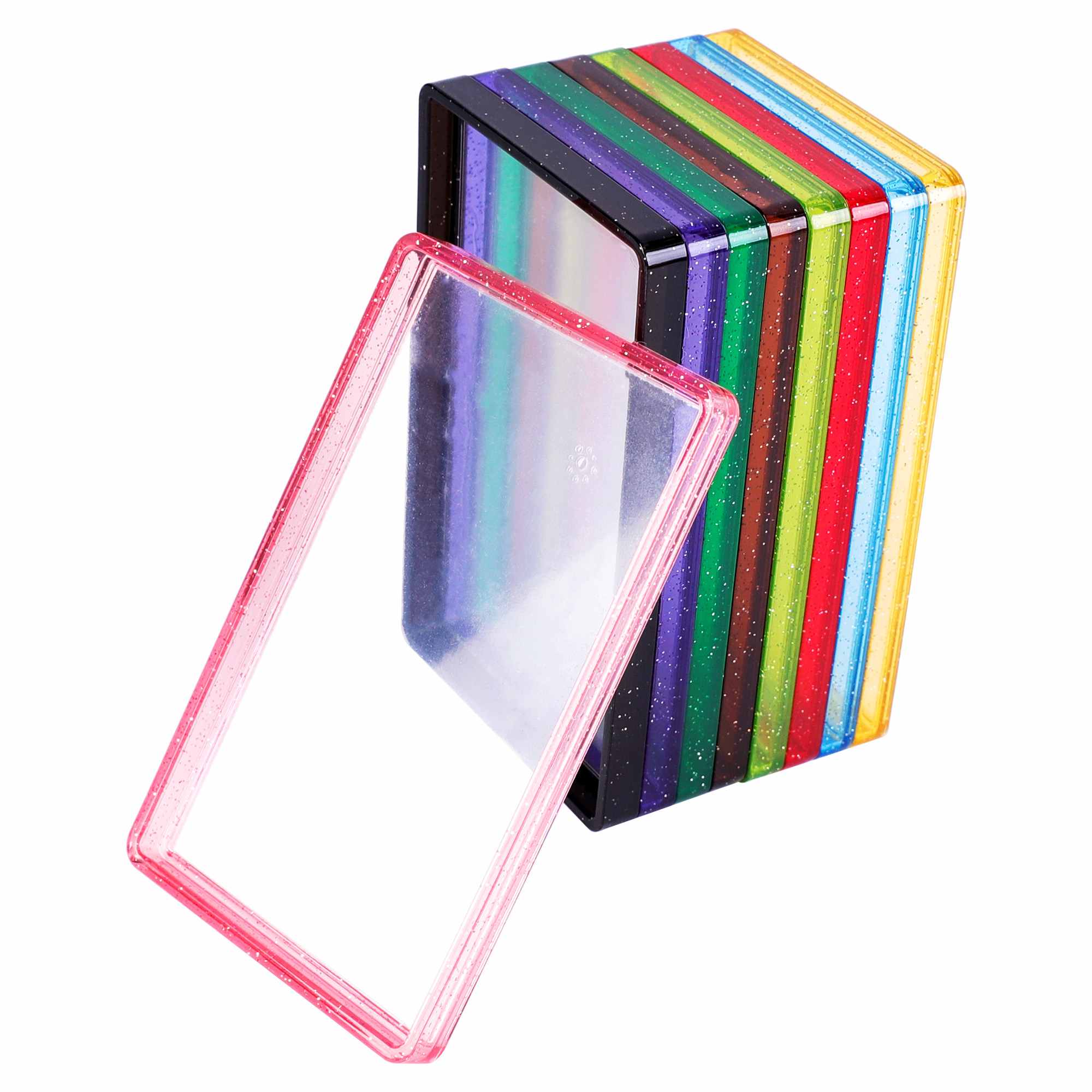 Kejea Hard Plastic Graded Card Holder Single Color Smooth Edge for PSA Sports Game Trading Card Protection Display